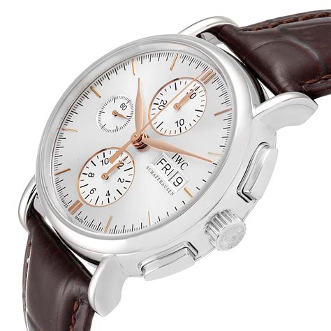 portofino iwc chronograph|iwc portofino chronograph 41mm tw378302.